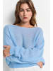 Rich & Royal Strickpullover in hellblau - 0001