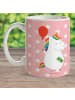 Mr. & Mrs. Panda Tasse Einhorn Luftballon ohne Spruch in Rot Pastell