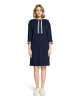 Betty Barclay Jerseykleid mit 3/4 Arm in dunkelblau