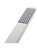 Beliani Wannenarmaturen CHILAPA in Silber/Grau - (W) 3.5 x (H) 22 x (L) 1.2 cm