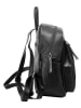 Samantha Look Rucksack echt Leder in schwarz