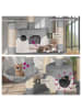 tectake Katzenbaum Fippi 201 cm Diverse Farben  grau-Weiss