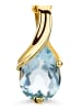 Diamant L'éternel Halskette aus 585 Gelbgold mit Topas
