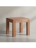 KADIMA DESIGN Couchtisch Massiv-Holz 45 cm breit Wohnzimmer-Tisch Design in Akazie