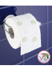 Wenko Toilettenpapierhalter in Silbern, (B) 14 x (H) 9 x (L) 6 cm