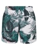 Urban Classics Badeshorts in palm leaves aop