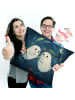 Mr. & Mrs. Panda Dekokissen Gespenster  Liebe  Design ohne Spruch in Weiß
