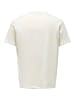 Only&Sons T-Shirt 2er-Set Rundhals Kurzarm in Weiß-Dunkelblau