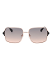 MAX & CO Frauen Sonnenbrille Quadratisch Rose Gold