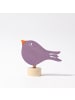 Grimm's Steckfigur sitzender Vogel ab 1 Jahr in lila