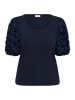 KAFFE curve T-shirt KClinda Regular fit in Midnight Marine