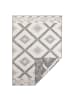 NORTHRUGS In- & Outdoor Wendeteppich Malibu Grau Creme