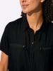WITT WEIDEN Longbluse in schwarz