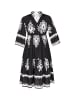 faina Women Dress in black beige