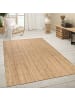 KADIMA DESIGN Jute Teppich Boho wendbar in Natur