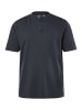 Men Plus Kurzarm T-Shirt in navy blau