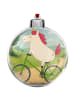 Mr. & Mrs. Panda christbaumkugel Einhorn Radfahrer Design ohne S... in Weiß
