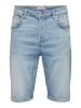 ONLY & SONS Jeans-Shorts in Light Blue Denim
