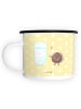 Mr. & Mrs. Panda Teetasse Milch Keks ohne Spruch in Gelb Pastell