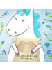 Mr. & Mrs. Panda Sofakissen Capybara Liebe mit Spruch in Gelb Pastell