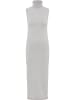 DreiMaster Damen Strickkleid in Grau Melange
