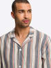 Hanro Pyjama Cozy Comfort in redwood stripe
