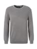 John Devin Strickpullover in grau