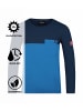 Trollkids Longsleeve "Bergen" in Marineblau / Mittelblau