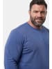Men Plus Kurzarm T-Shirt in atlantikblau