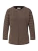 Street One Langarmshirt in taupe schoko - 0004