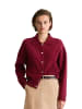 Marc O'Polo DENIM Cardigan im Blouson-Stil regular in Deep Burgundy
