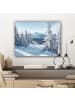 MuchoWow Leinwand bilder Schneelandschaft (BxH)