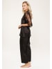 Linga Dore set Kimono in Schwarz