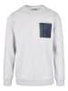 Urban Classics Rundhalsausschnitt in grey/midnightnavy