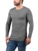 !SOLID Rundhalsshirt SDBasal in Weiß/Grau/Schwarz