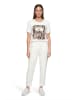 Betty Barclay Basic Shirt mit Aufdruck in Patch Cream/Brown