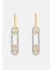 Diamant Exquis Ohrringe aus 585 Gelbgold