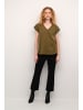 CULTURE T-shirt CUbiana Regular fit in Burnt Olive