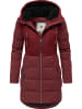 ragwear Winterjacke Ashani Block Intl. in Wine Red25