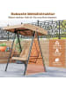 COSTWAY Hollywoodschaukel 2-Sitzer in Beige