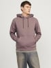 Jack & Jones Kapuzenpullover in Twilight Mauve