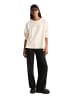 Marc O'Polo DENIM Longsleeve im College-Stil relaxed in White Blush