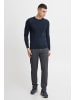 11 Project Strickpullover PRYannis Fine-Knit Pullover - 21300993-ME  Moderner Strickpullover in Blau