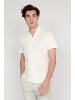 Matinique Kurzarmhemd MAtrostol Gerade Passform in Off White