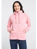ELBSAND Zip-Jacke mit Stehkragen Ainele in Shell Pink Melange