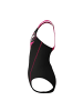 Speedo Medley Logo Badeanzug Mädchen in schwarz