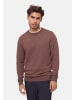 DANISH ENDURANCE Rundhalspullover Heritage Merino Cashmere in brown