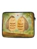 Mr. & Mrs. Panda Laptoptasche Eulen Liebe Design ohne Spruch in Weiß