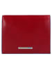 Piquadro Blue Square Geldbörse Leder 11 cm in red