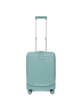 BRIC`s Positano - 4-Rollen Kabinentrolley 55 cm USB erw. (emerald green) in light blue